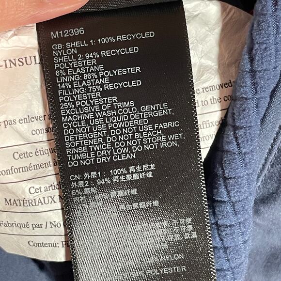 Marmot Womens Novus LT Hybrid Hoody - Storm blue XL - Picture 11 of 11